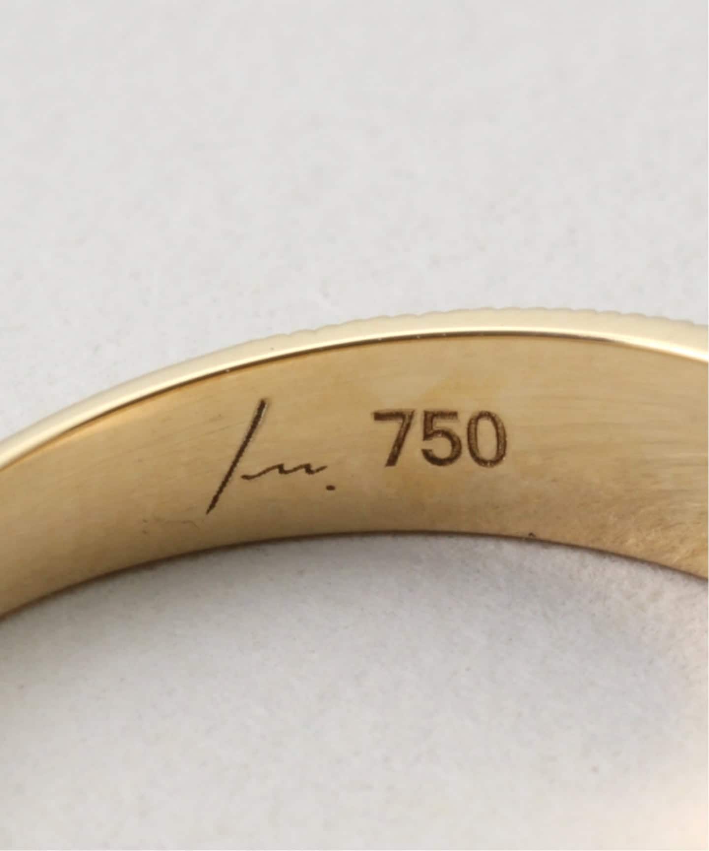 LIZZIE MANDLER/リジーマンドラーTHIN CRESCENT RING（リング