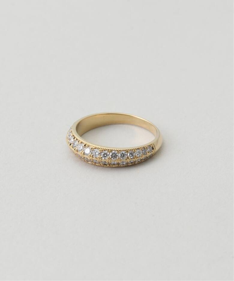 LIZZIE MANDLER/リジーマンドラーTHIN CRESCENT RING（リング 