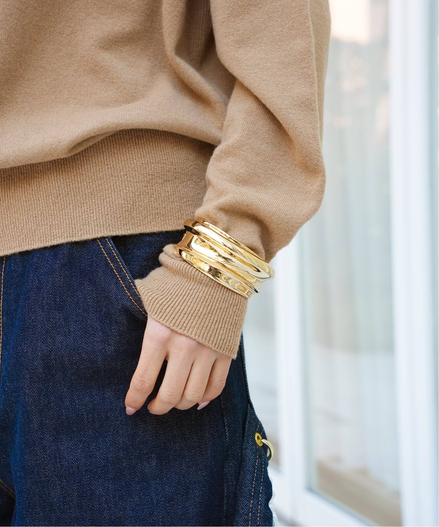 JENNY BIRD/ジェニーバード】Lennon Mega Bangle（ブレスレット