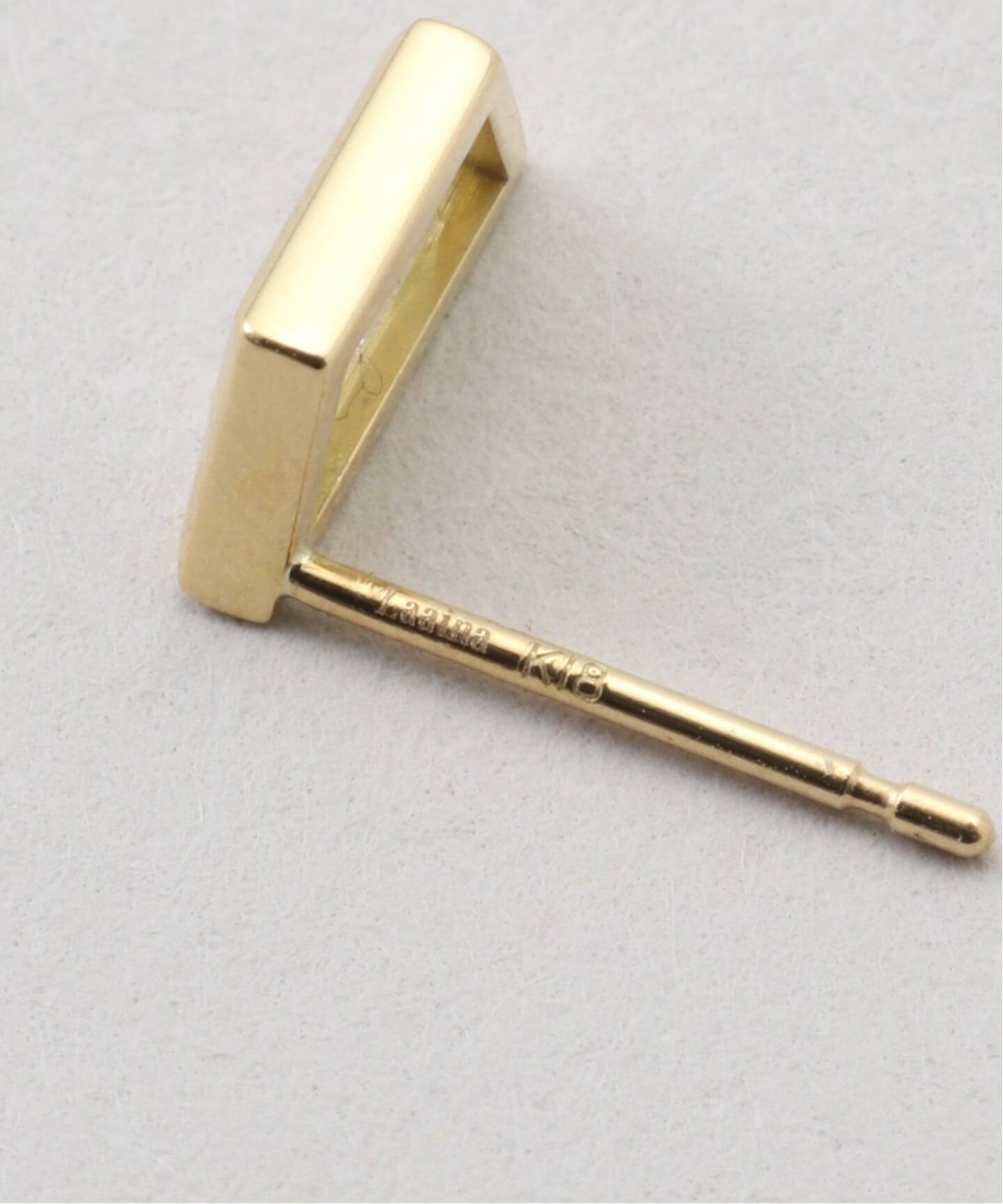 LAAINA/ラアイナ】DIAMOND EARRING（片耳のみ）0.27ct（ピアス（片耳用