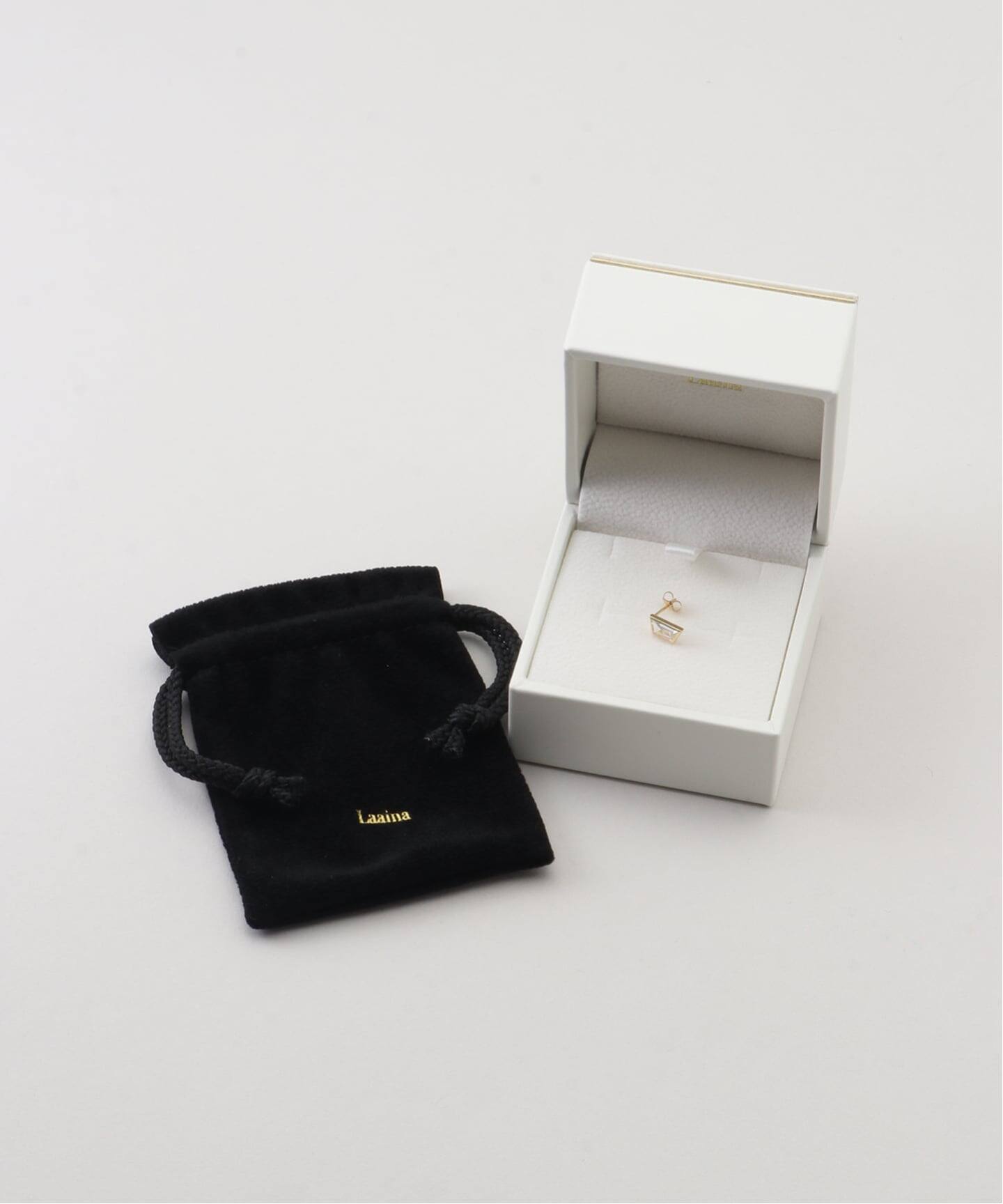 LAAINA/ラアイナ】DIAMOND EARRING（片耳のみ）0.27ct（ピアス（片耳用