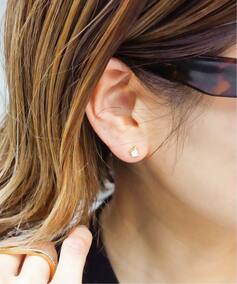 LAAINA/ラアイナ】DIAMOND EARRING（片耳のみ）0.2ct（ピアス（片耳用 
