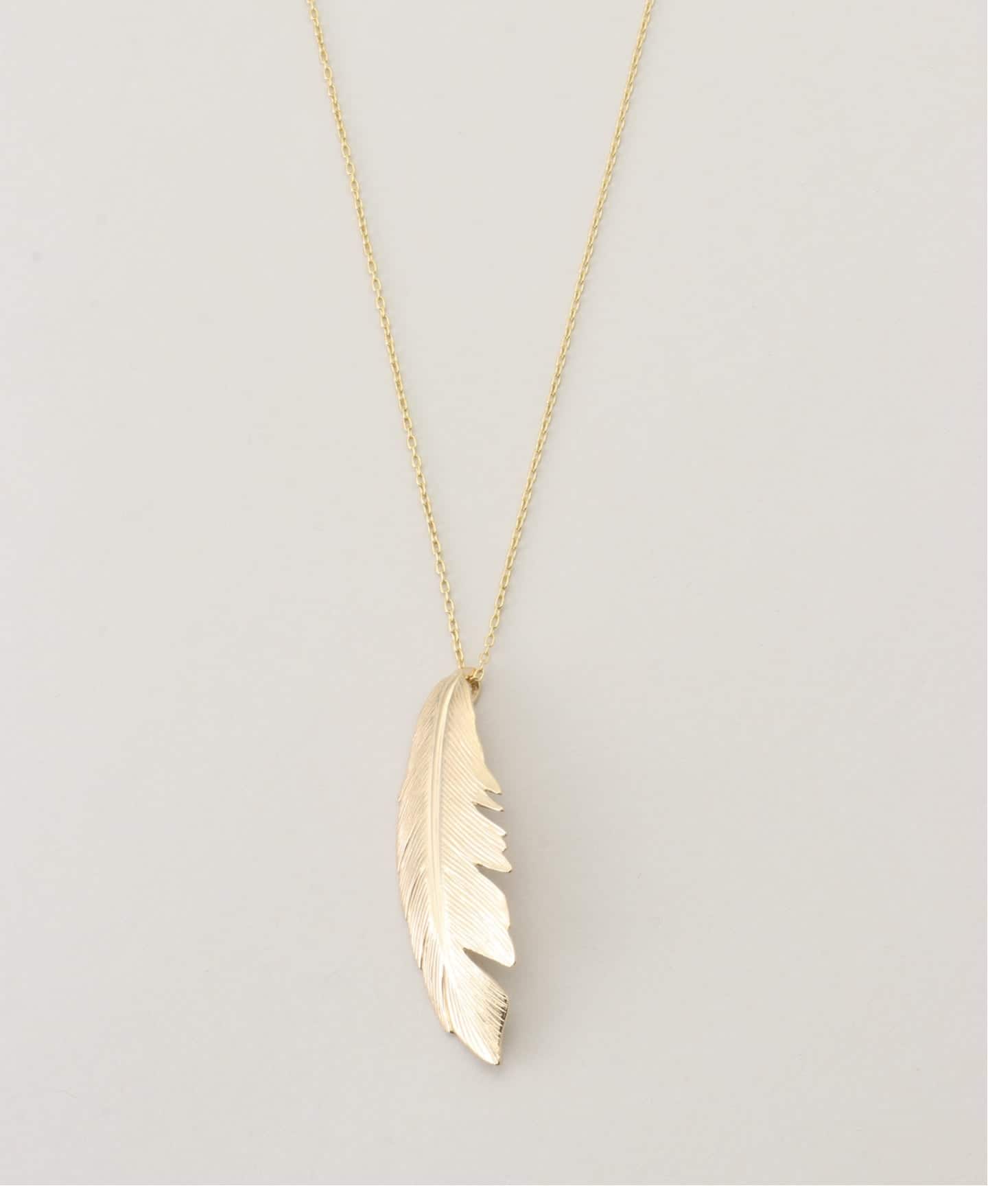 Manon Jewelry/マノン ジュエリー】Feather (Big)47.5chain ネックレス