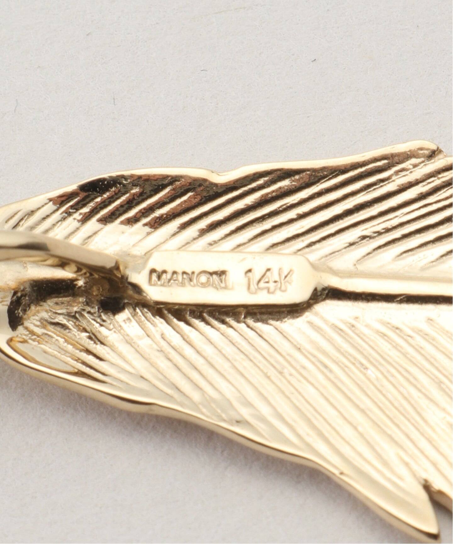 Manon Jewelry/マノン ジュエリー】Feather (Big)47.5chain ネックレス