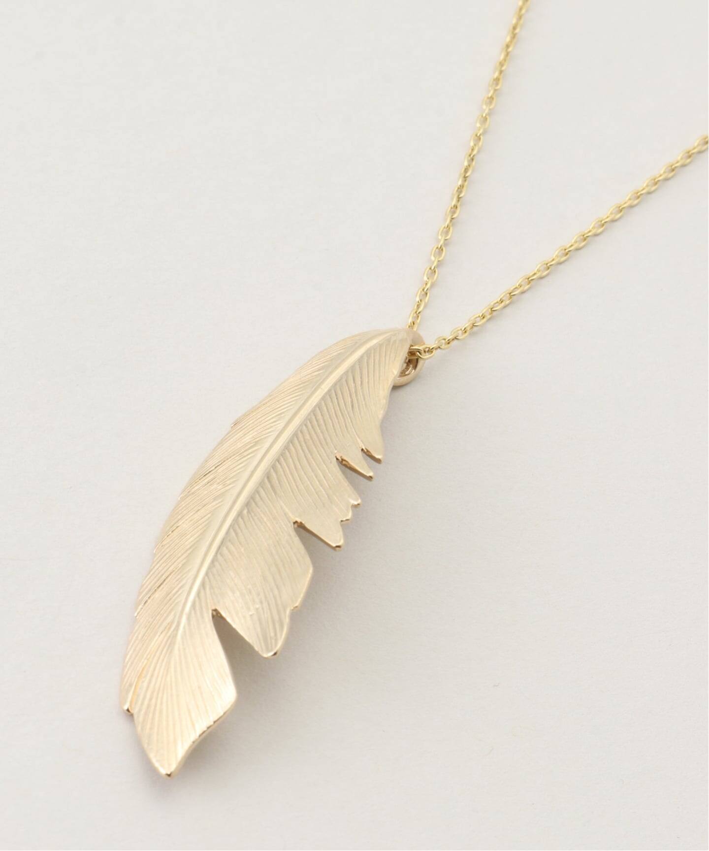Manon Jewelry/マノン ジュエリー】Feather (Big)47.5chain ネックレス