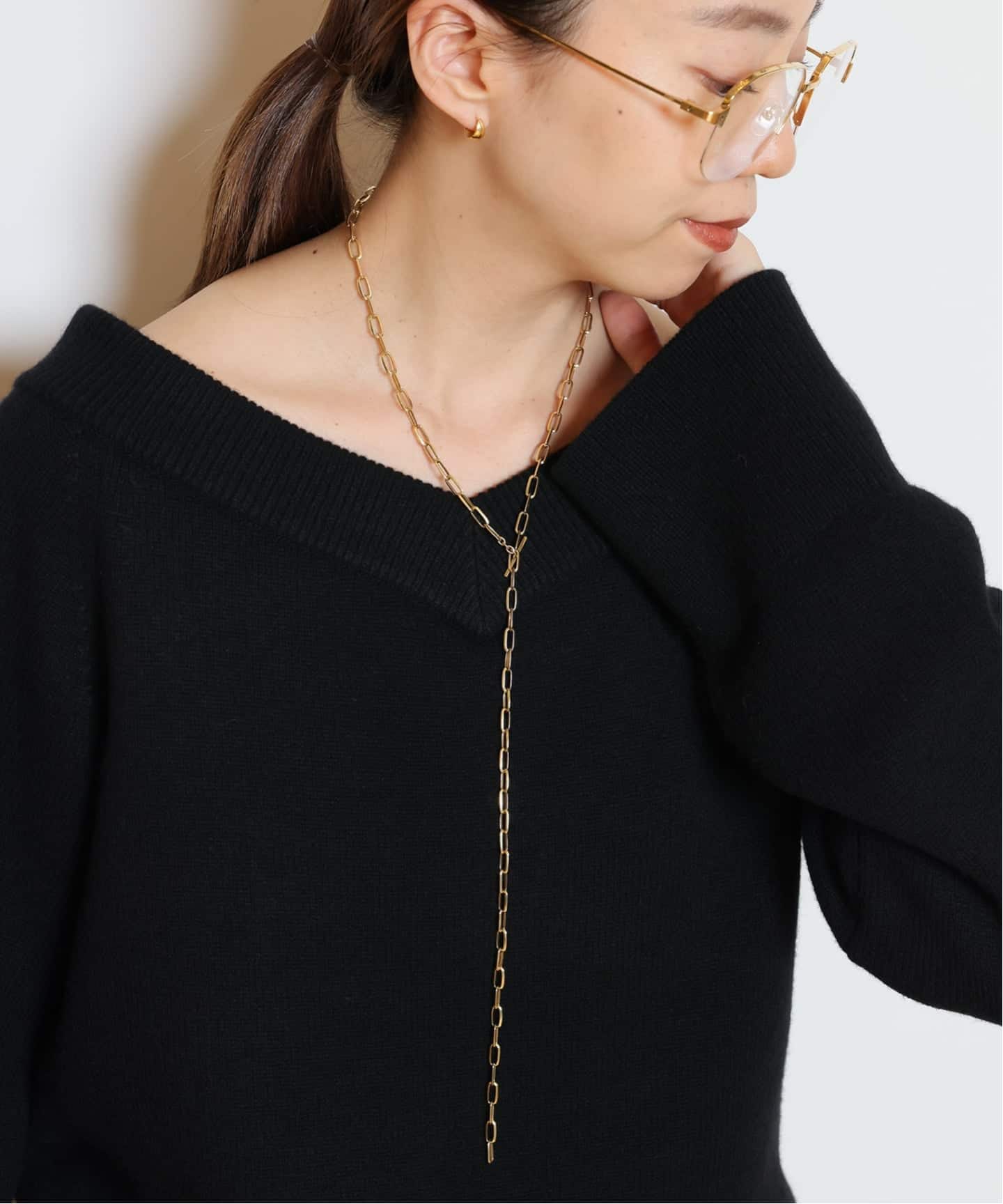 LIZZIE MANDLER/リジーマンドラー】 SIGNATURE CHAIN ネックレス