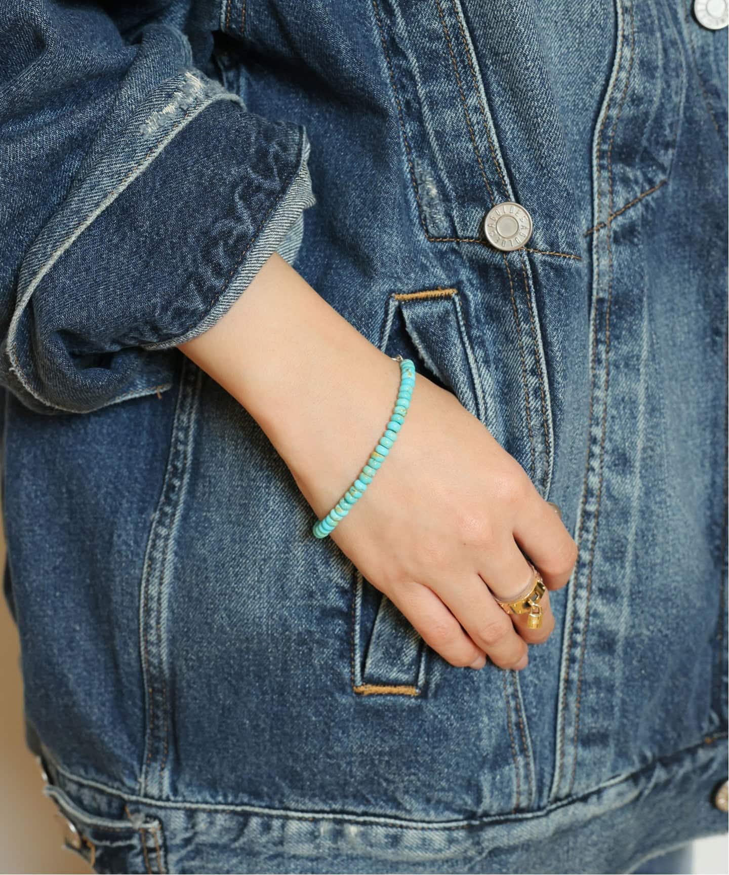 HARPO/アルポ】TURQUOISE ブレスレット 7.5 (ROUND)（ブレスレット