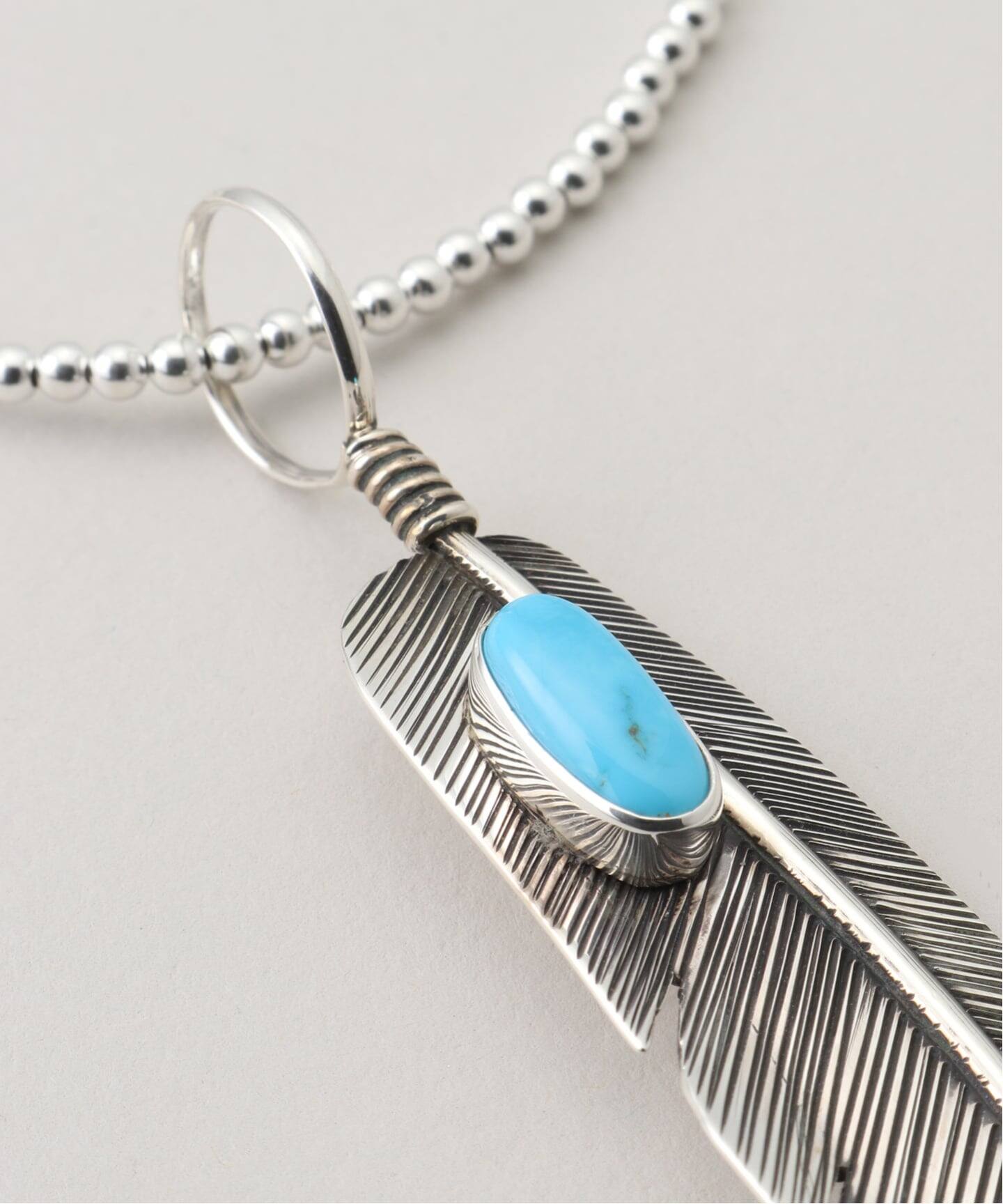 アパルトモン購入 Harpo アルポ 23AW ペンダントトップ HARPO/アルポ】 FEATHER NECKLACE（ネックレス）｜L'Appartement