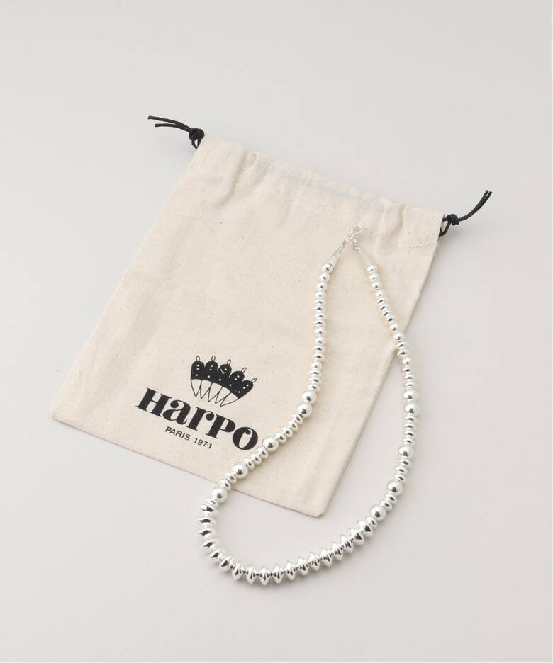HARPO/アルポ】 MIX BEADS NECKLACE（ネックレス）｜L