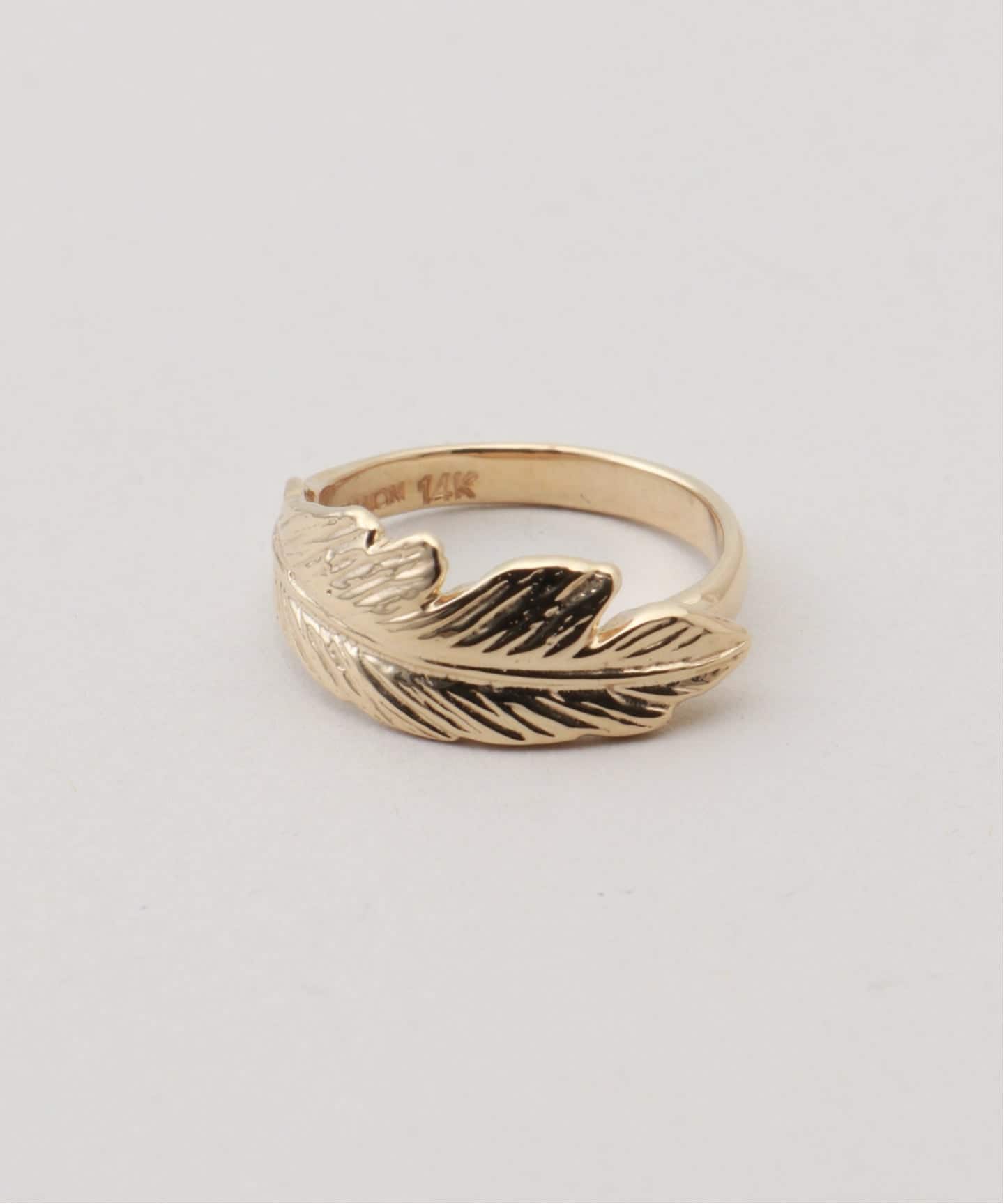 MANON JEWELRY/マノン ジュエリー】 Feather Pinky Ring 2.5（リング