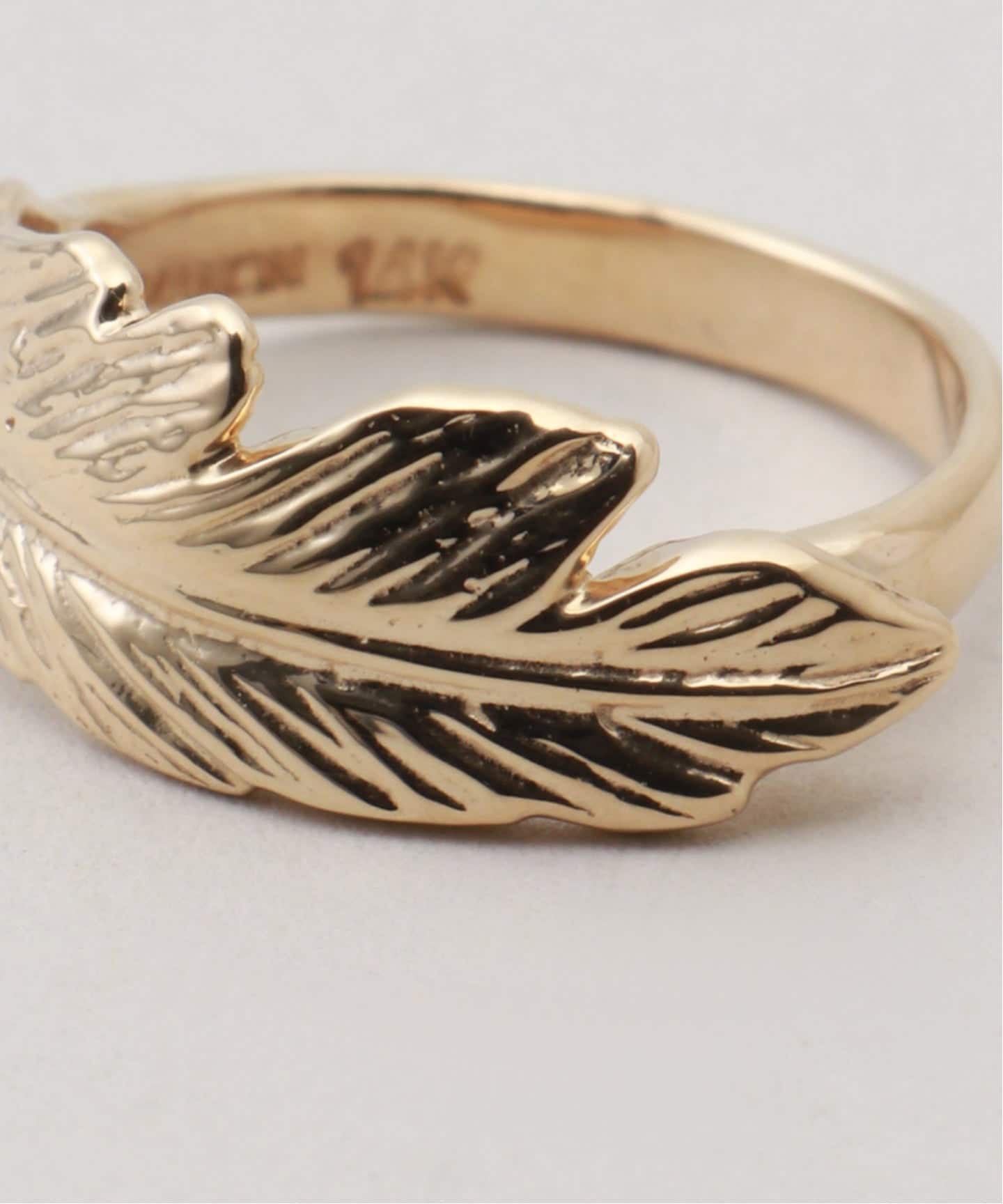 アパルトモンManonJewelryマノンフェザー Featherピンキーリング MANON JEWELRY/マノン ジュエリー】 feather pinky ring（リング）｜L