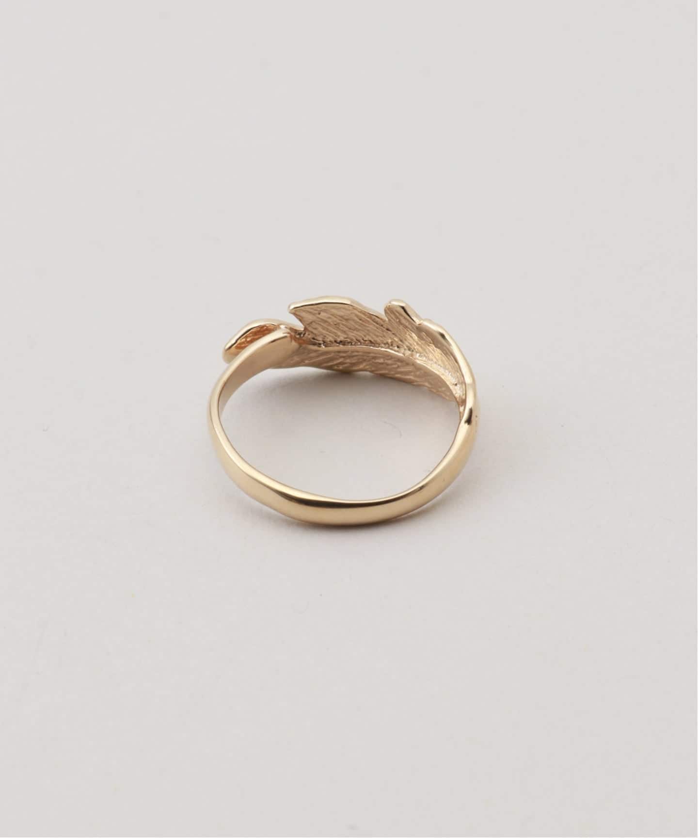 MANON JEWELRY/マノン ジュエリー】 feather pinky ring 3.0（リング