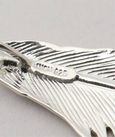 MANON JEWELRY/マノン ジュエリー】 feather pendant big thic 