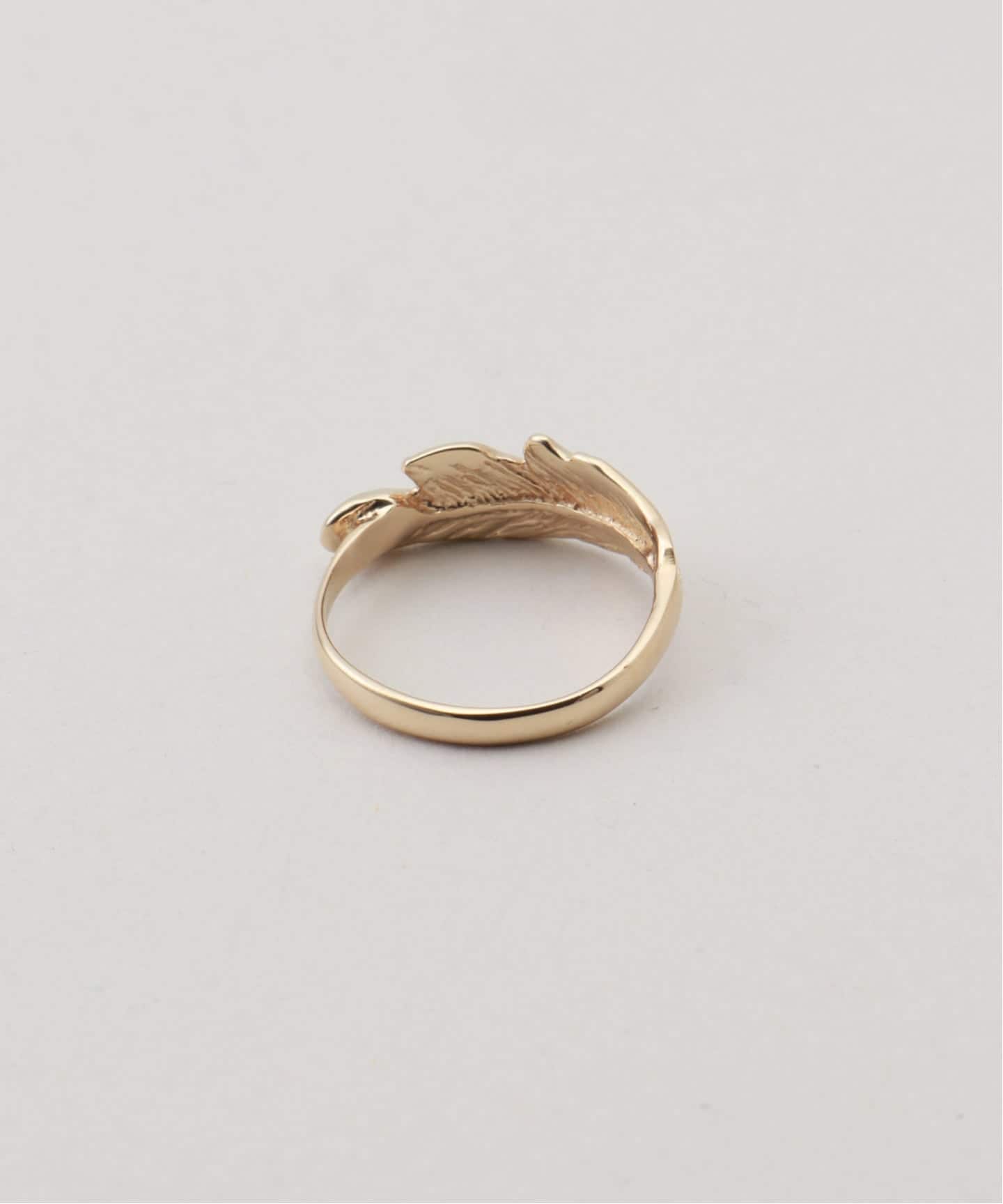 MANON JEWELRY/マノン ジュエリー】 feather pinky ring 3.5（リング