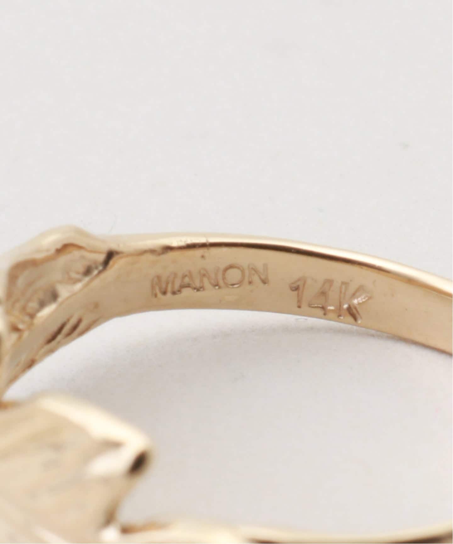 MANON JEWELRY/マノン ジュエリー】 feather pinky ring 3.5（リング