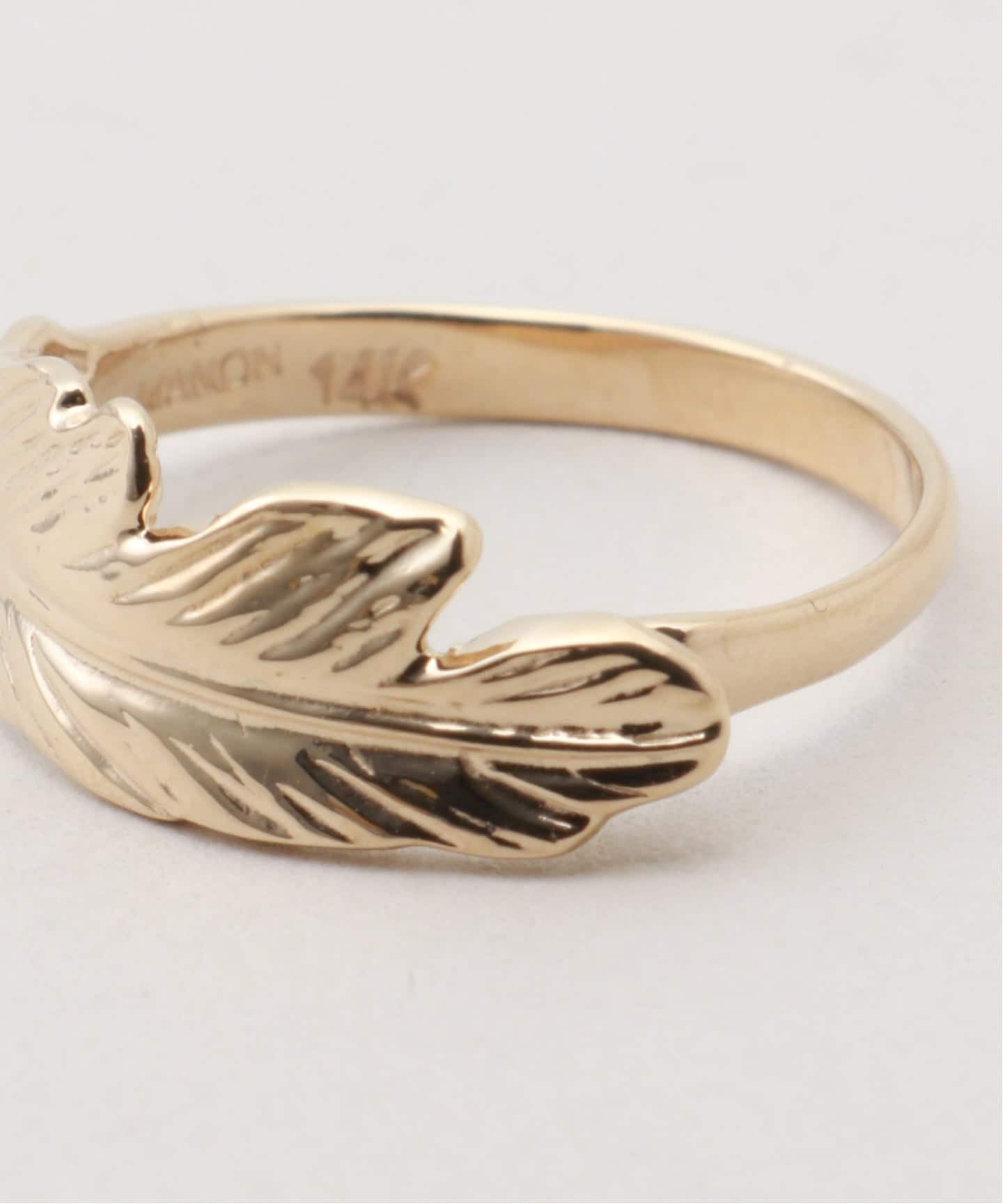 アクセサリー MANON feather pinky ring MANON JEWELRY/マノン ジュエリー】 feather pinky ring 3.5（リング