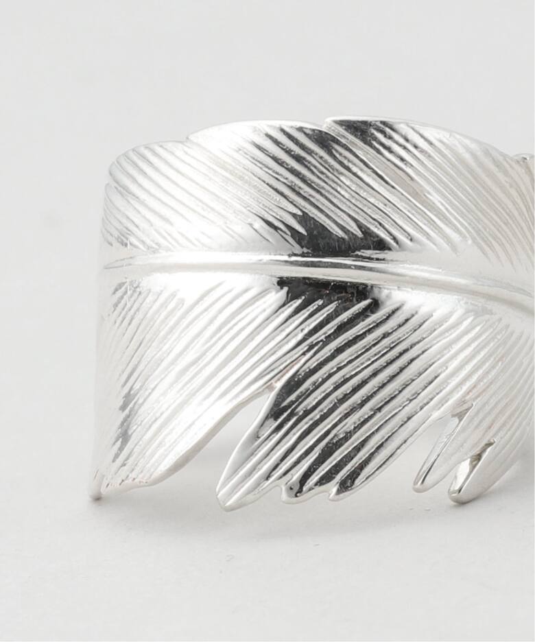 MANON JEWELRY/マノン ジュエリー】 feather ring SV 7.0（リング）｜L 