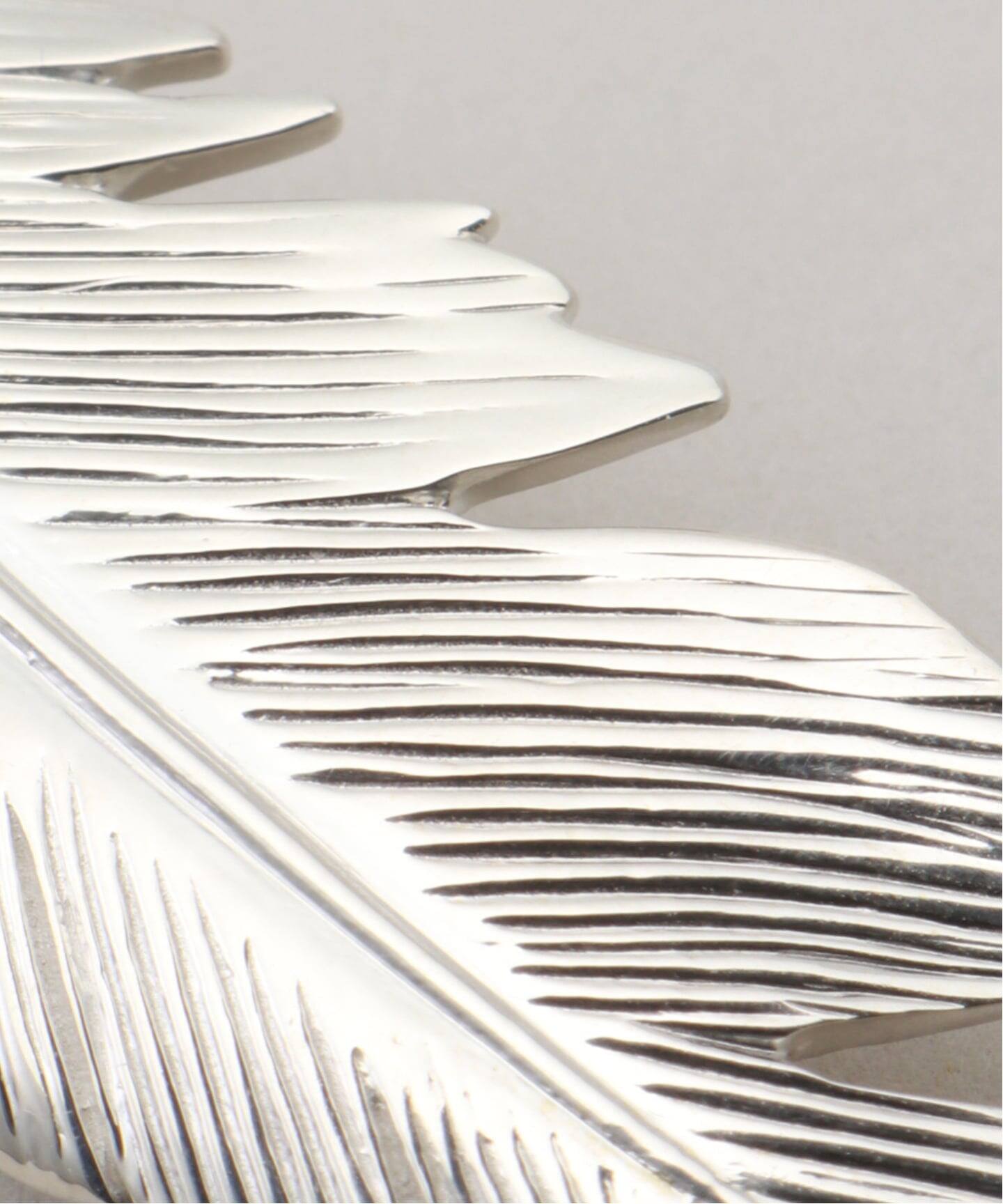 MANON JEWELRY/マノン ジュエリー】 feather pendant 47.5cm