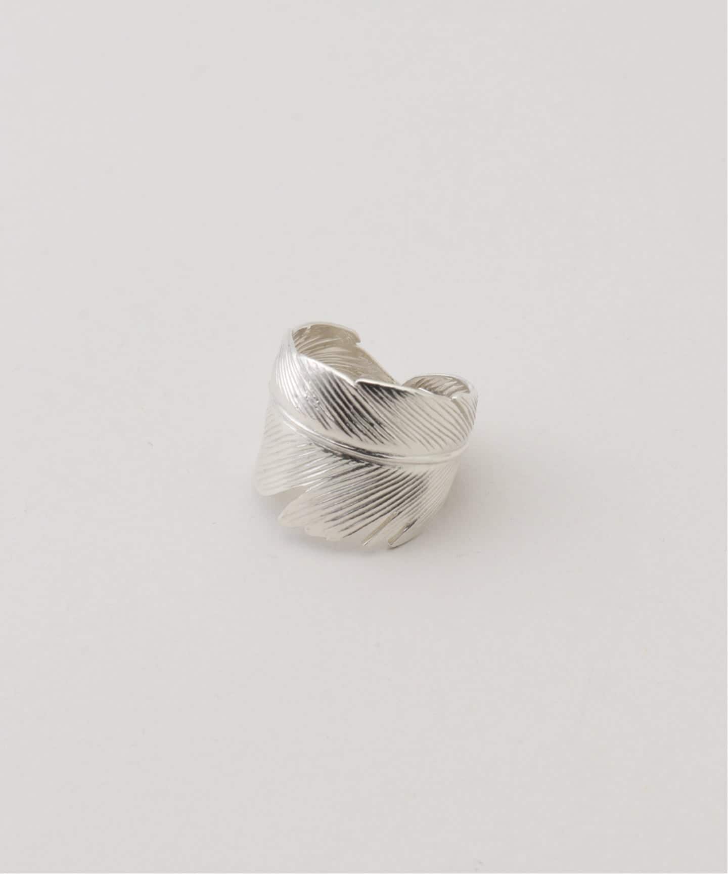 美品★ Manon Jewelry/シルバーFeather リング MANON JEWELRY/マノン ジュエリー】 feather ring SV 6.0（リング）｜L