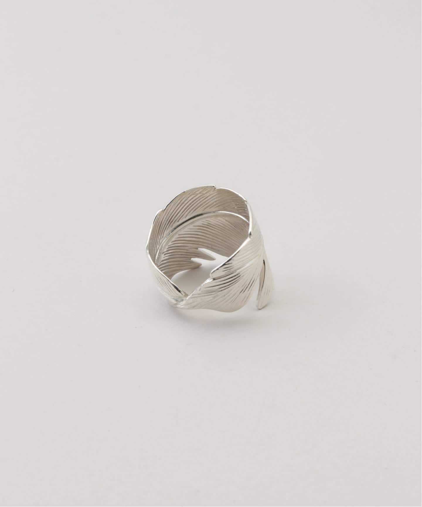 MANON JEWELRY/マノン ジュエリー】 feather ring SV 6.0（リング）｜L