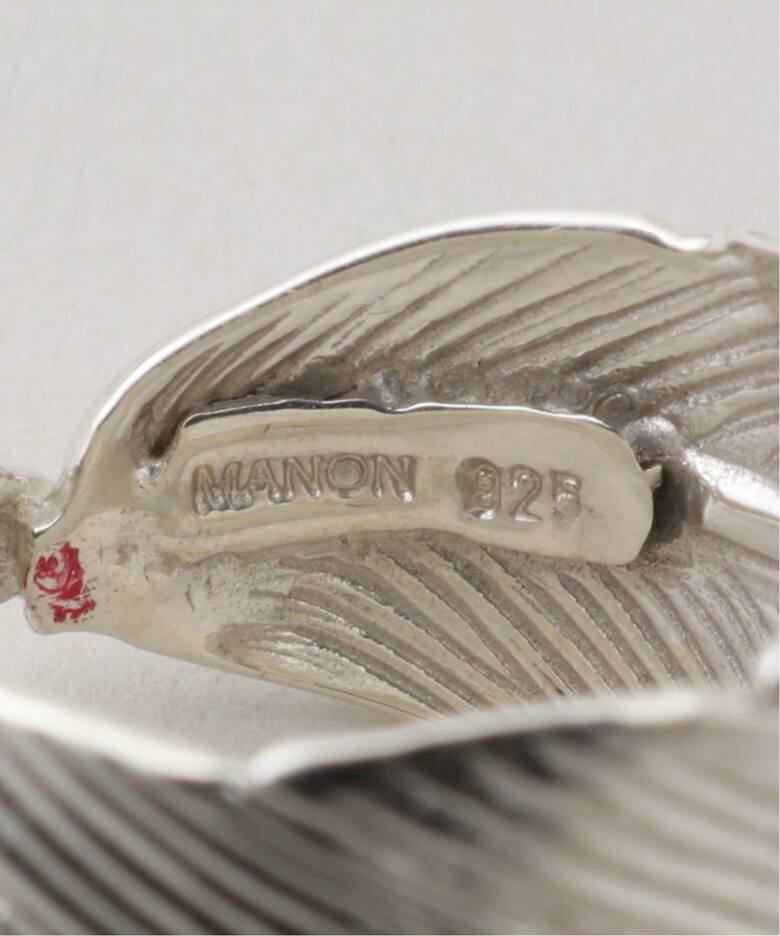 MANON JEWELRY/マノン ジュエリー】 feather ring SV 6.0（リング）｜L 