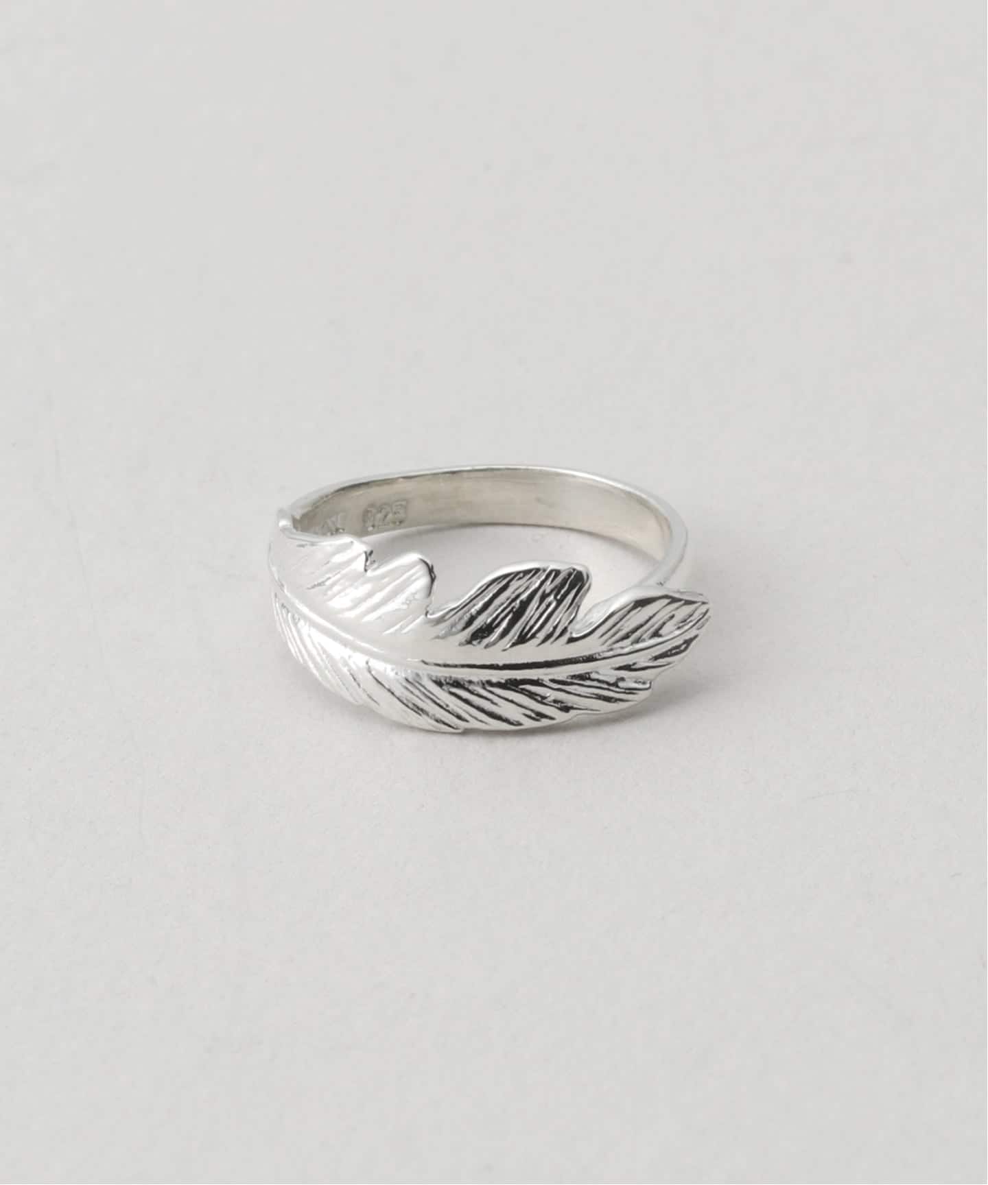 MANON マノン ジュエリー feather pinky ring シルバー MANON JEWELRY/マノン ジュエリー】 feather pinky ring SV（リング