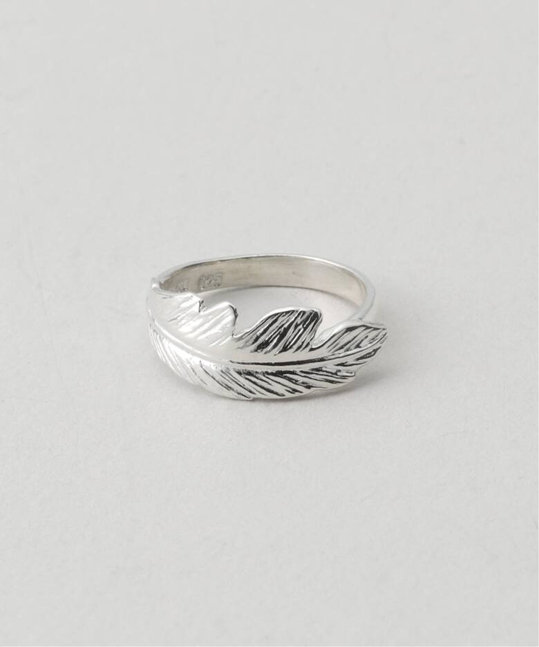 MANON JEWELRY/マノン ジュエリー】 feather pinky ring SV（リング 