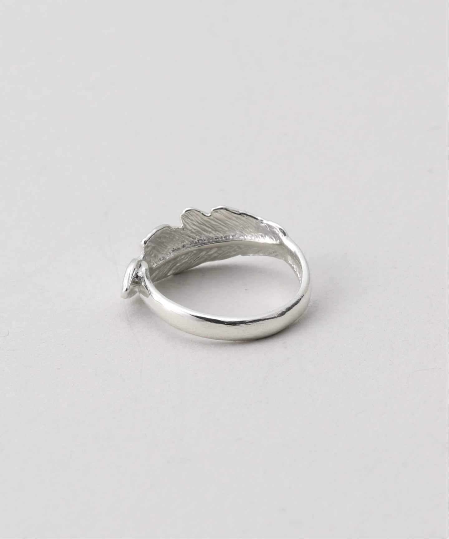 MANON JEWELRY/マノン ジュエリー】 feather pinky ring SV（リング