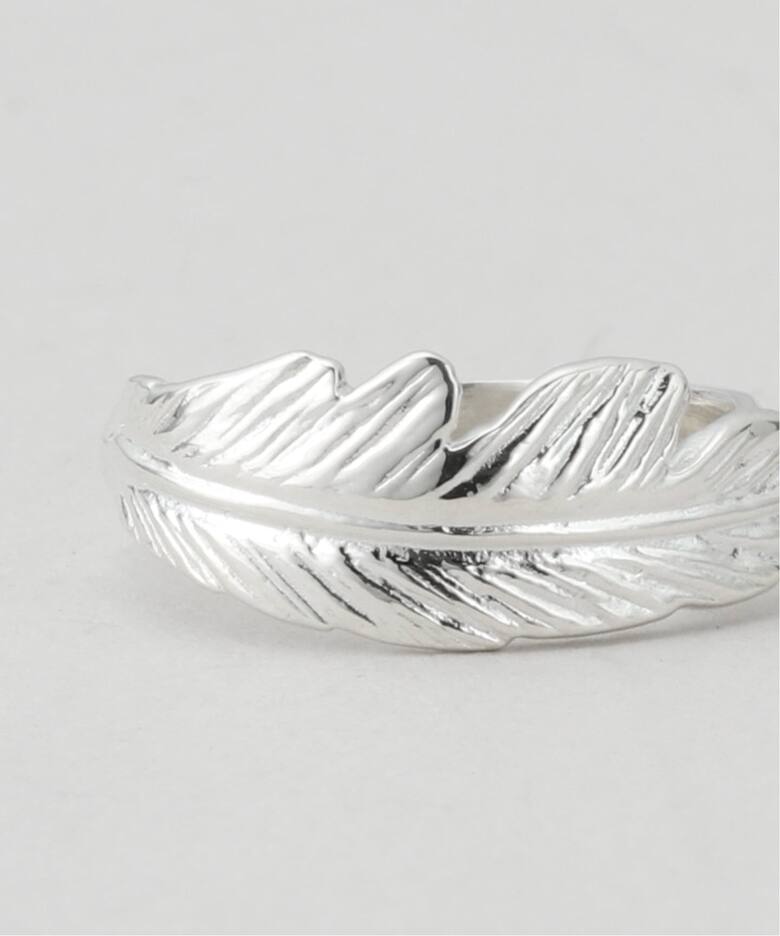 MANON JEWELRY/マノン ジュエリー】 feather pinky ring SV（リング 