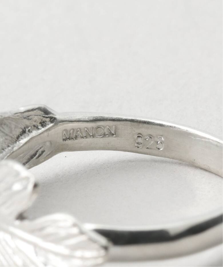 MANON JEWELRY/マノン ジュエリー】 feather pinky ring SV（リング 