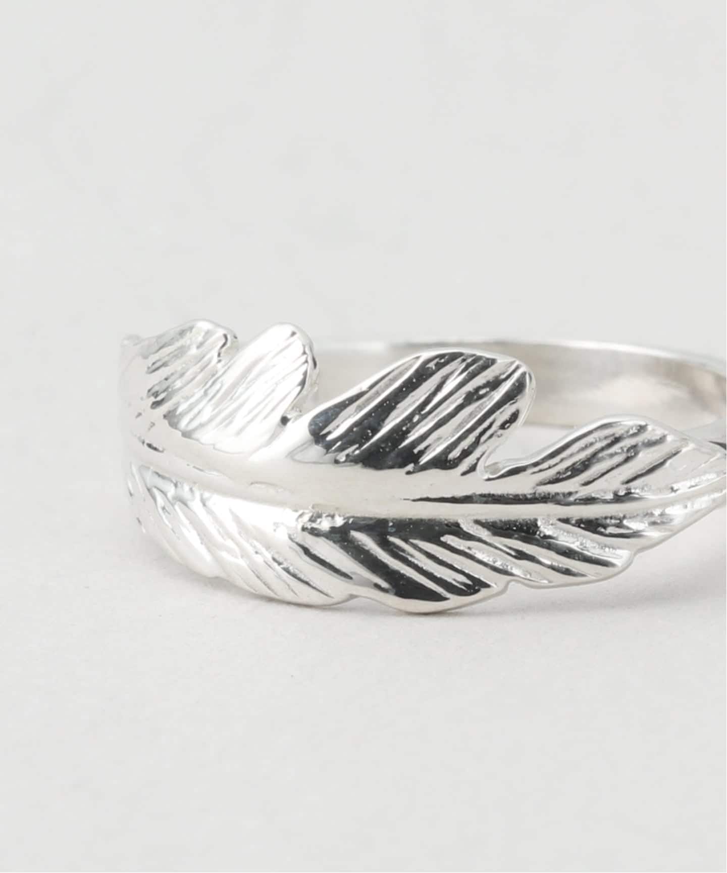 MANON マノン ジュエリー feather pinky ring シルバー MANON JEWELRY/マノン ジュエリー】 feather pinky ring SV（リング