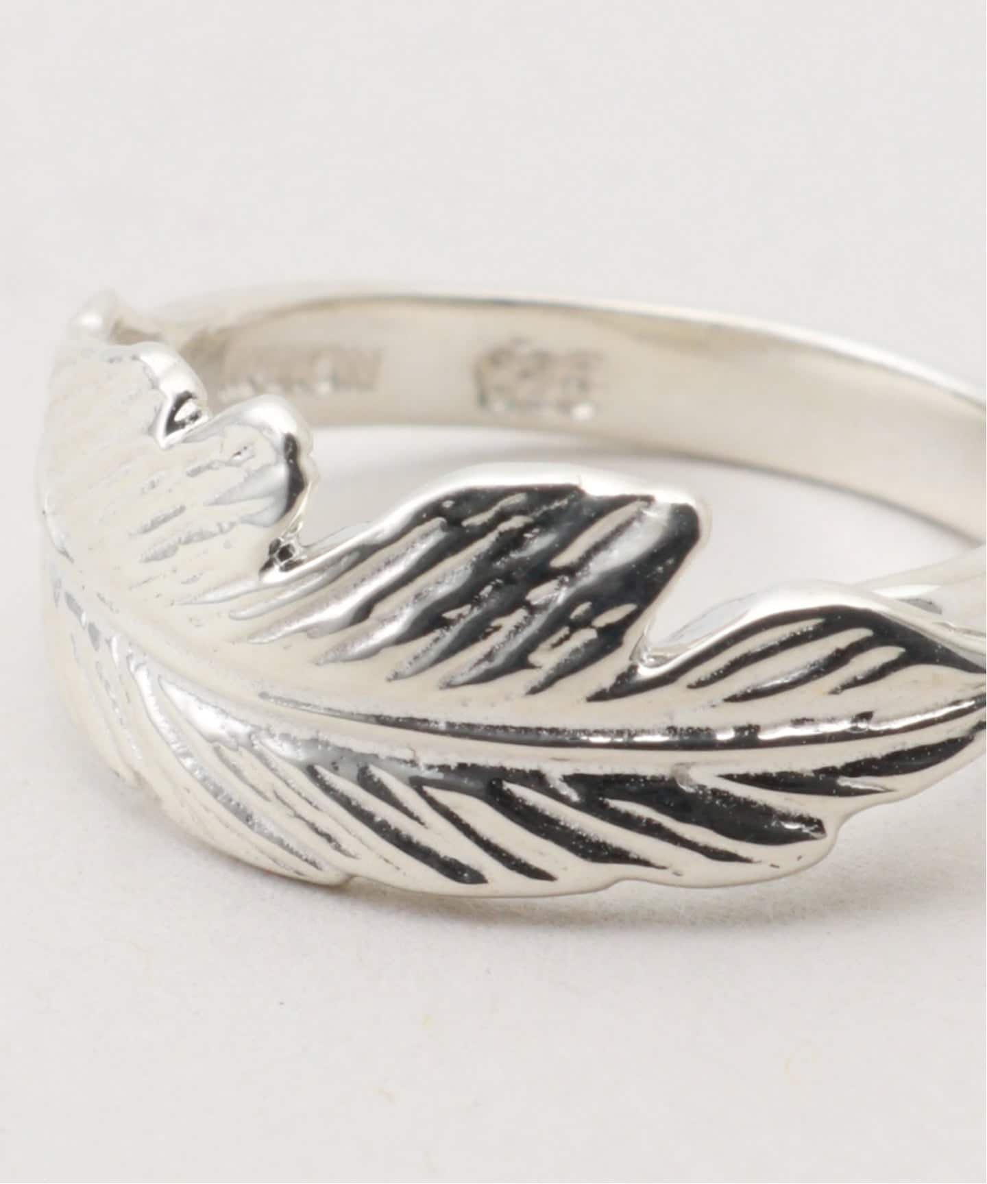 MANON JEWELRY/マノン ジュエリー】 feather pinky ring（リング）｜L