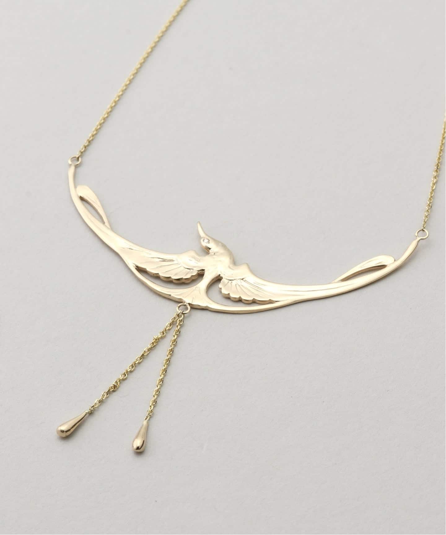 新品マノンジュエリーアパルトモンドゥーズィエムクラスシルバー925 ネックレス MANON JEWELRY/マノン ジュエリー】 Phenix Necklace（ネックレス）｜L