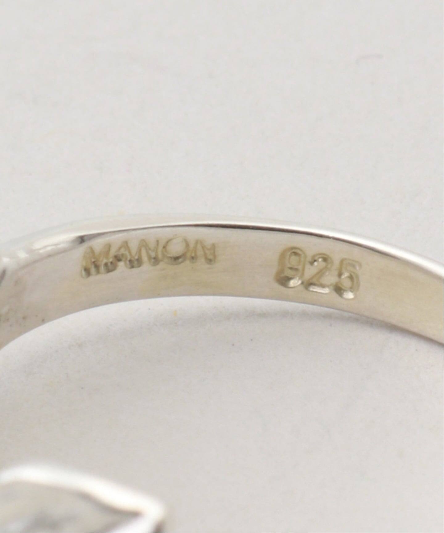 MANON JEWELRY/マノン ジュエリー】 feather pinky ring（リング）｜L 