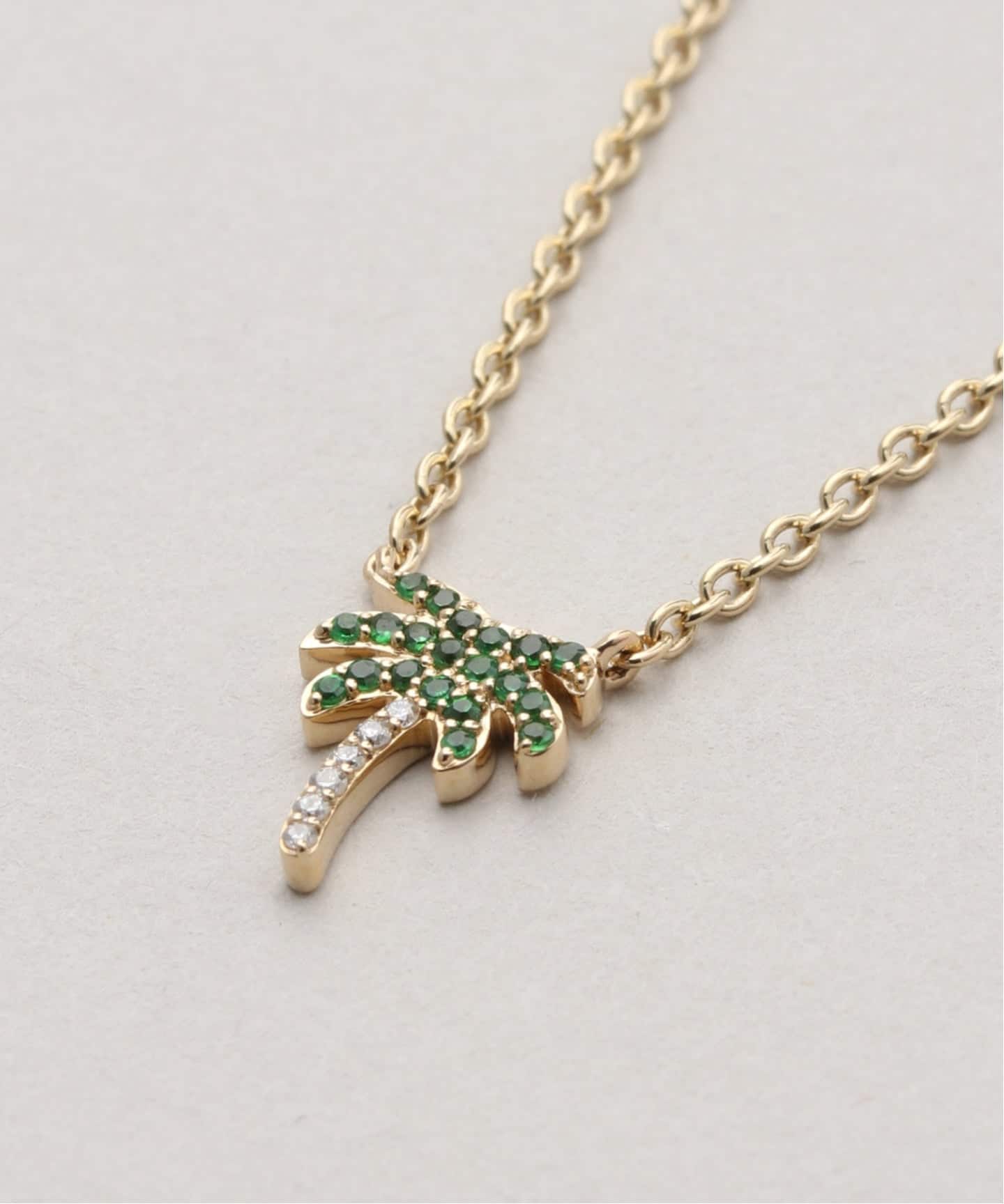 ROXANNE FIRST/ロクサンヌ ファースト】 Tsavorite&Diamond Palm Tree
