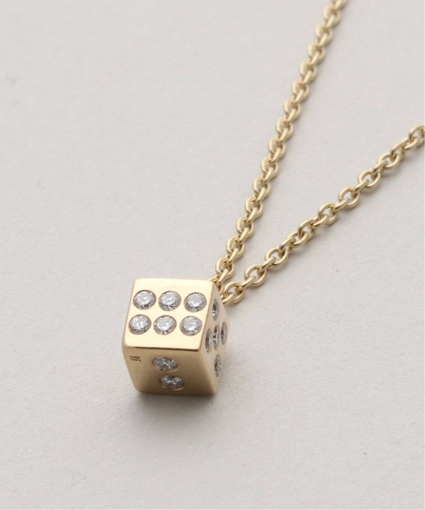 ROXANNE FIRST/ロクサンヌ ファースト】 Daiamond Dice Necklace