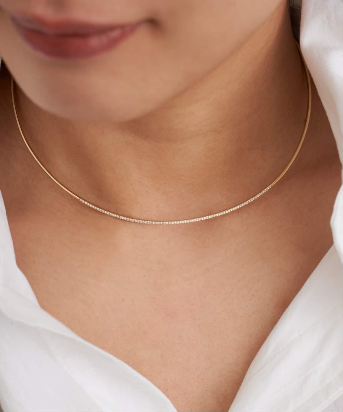 GABRIELA ARTIGAS/ガブリエラ アルティガス】 PAVE SUBTLE CHOKER