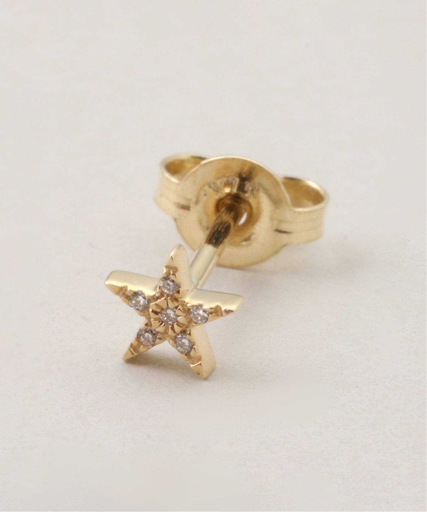 L'Appartement オティウムバーグDiamond Star Stud OTIUMBERG/オティウムバーグ】 Diamond Star Stud Single（ピアス