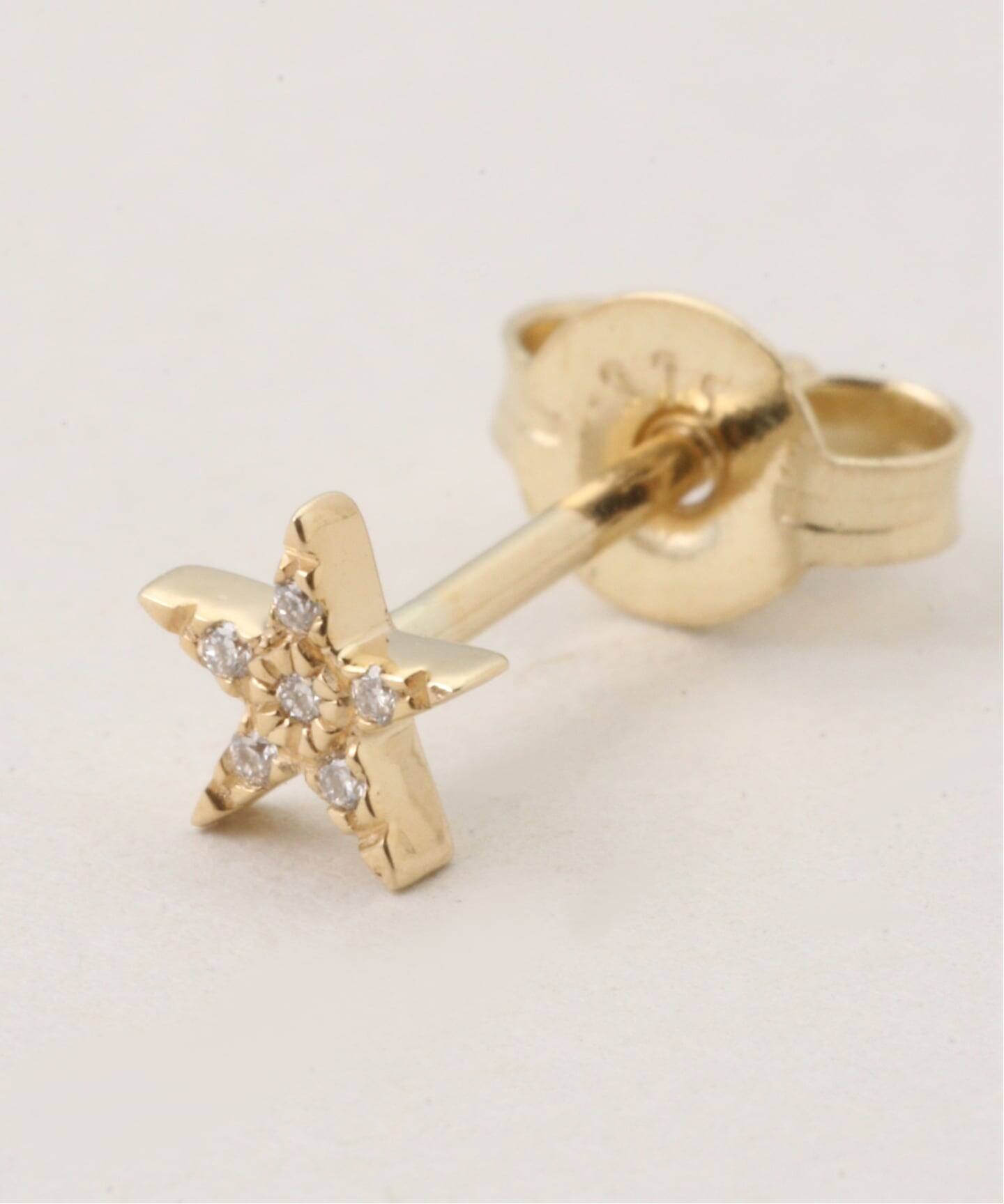 L'Appartement オティウムバーグDiamond Star Stud OTIUMBERG/オティウムバーグ】 Diamond Star Stud Single（ピアス