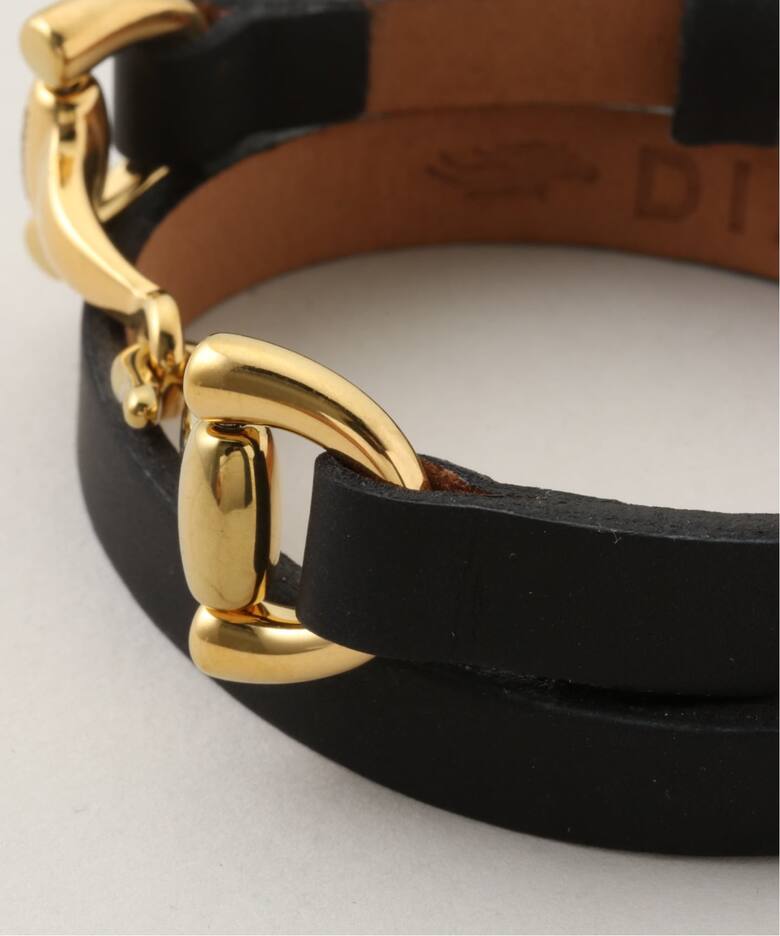 DIMACCI/ディマッチ】 LEATHER BRACELET（ブレスレット・バングル）｜L 