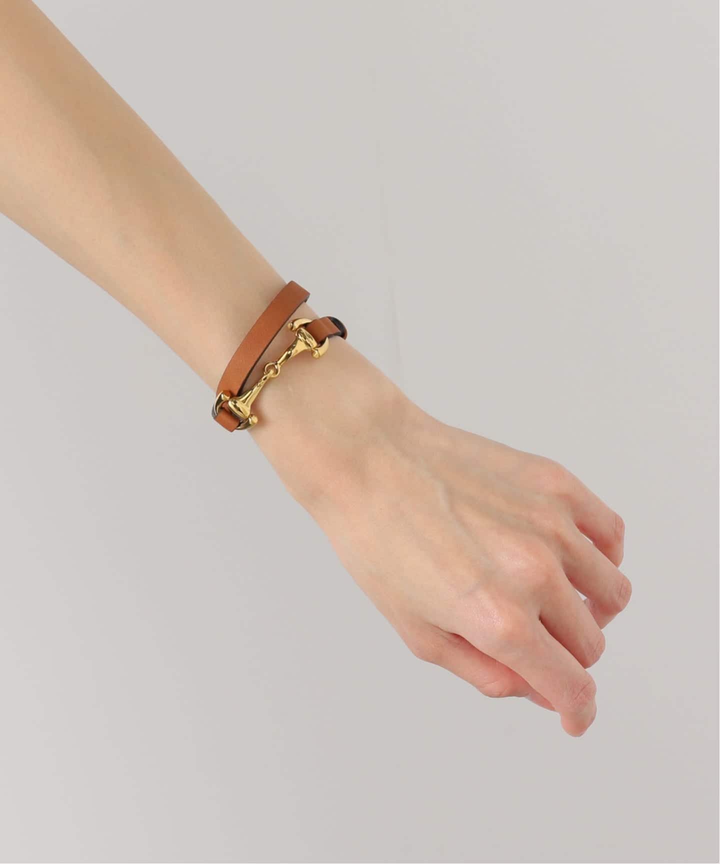 DIMACCI/ディマッチ】 LEATHER BRACELET（ブレスレット・バングル）｜L