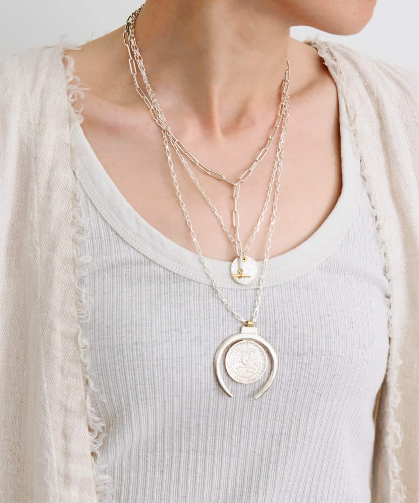 GIGI/ジジ】 Artemis Horseshoe Necklace（ネックレス）｜L