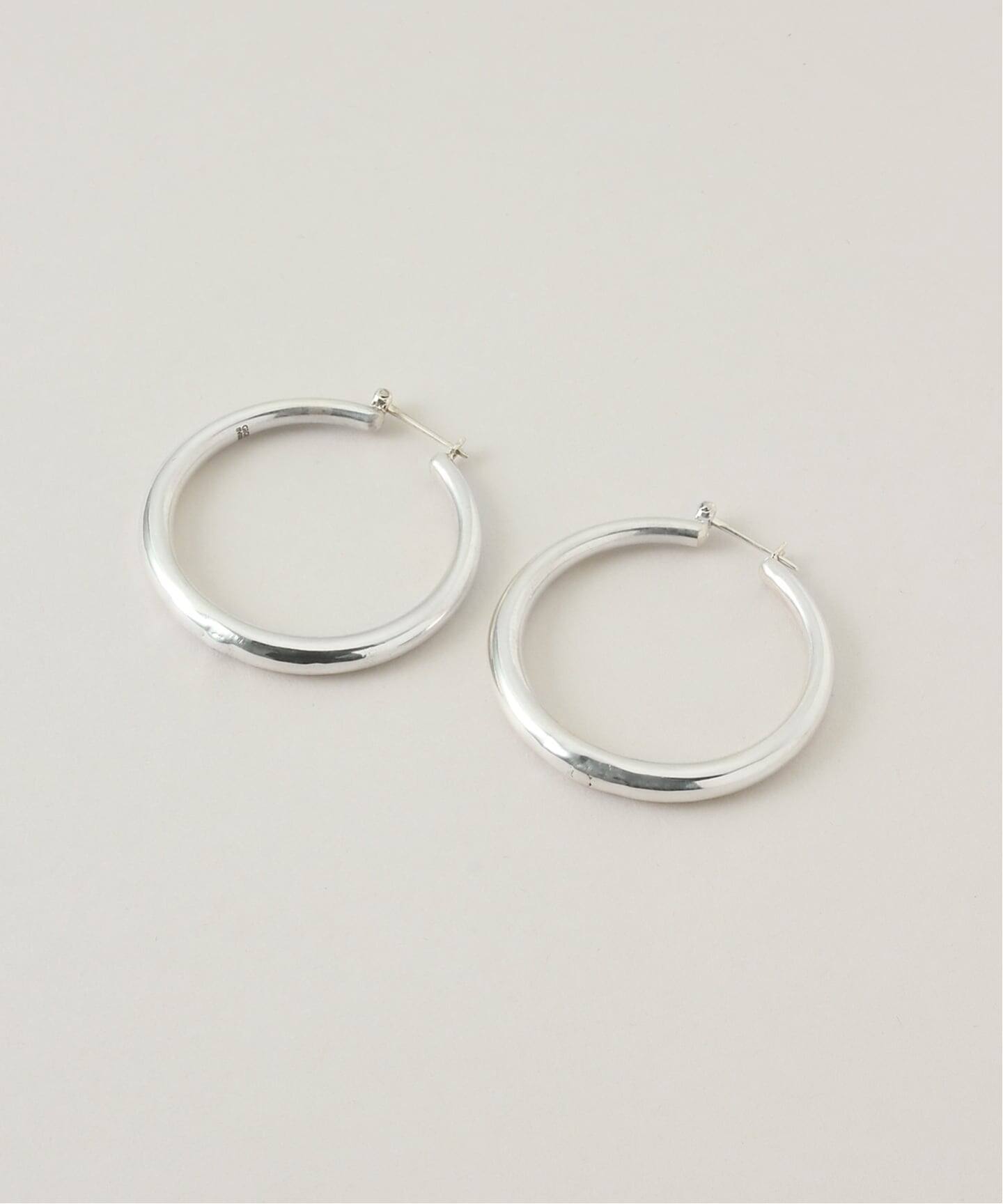 GIGI/ジジ】 Luna Authentic Hoop 35mm（ピアス（両耳用））｜L