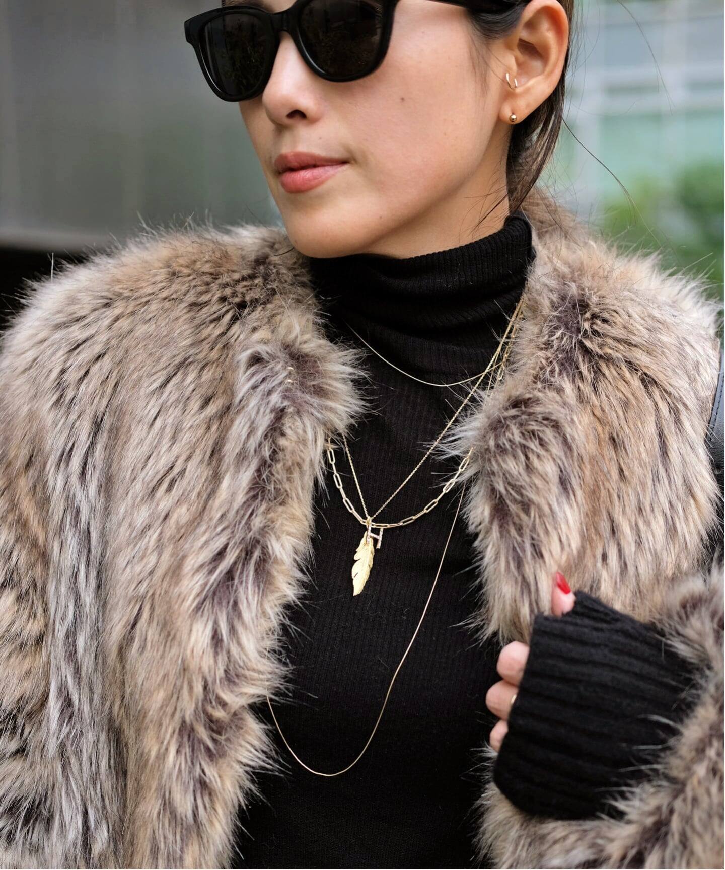 GIGI/ジジ】EXCLUSIVE Necklace DIAMOND×feather（ネックレス）｜AP