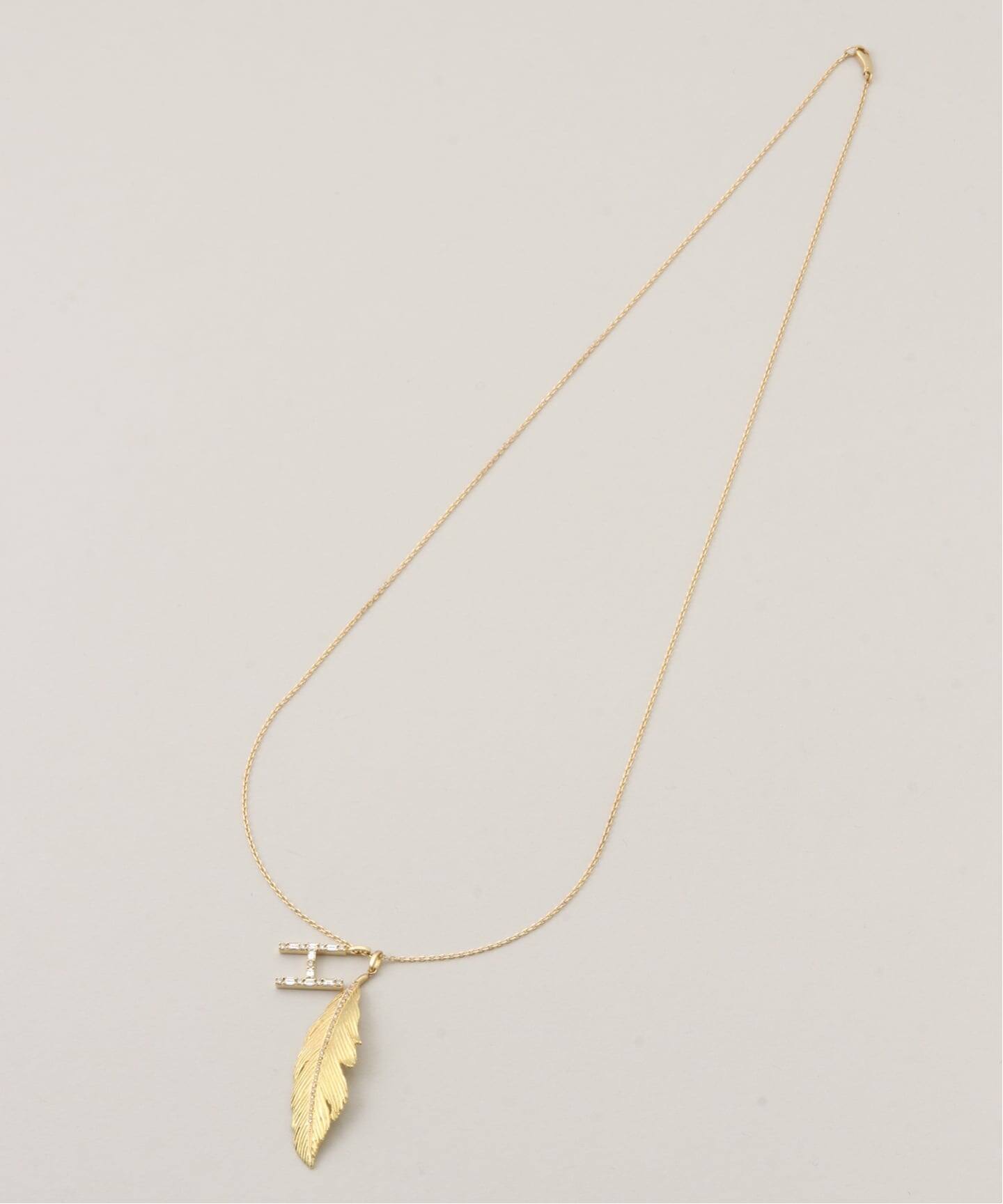 GIGI/ジジ】EXCLUSIVE Necklace DIAMOND×feather（ネックレス）｜AP