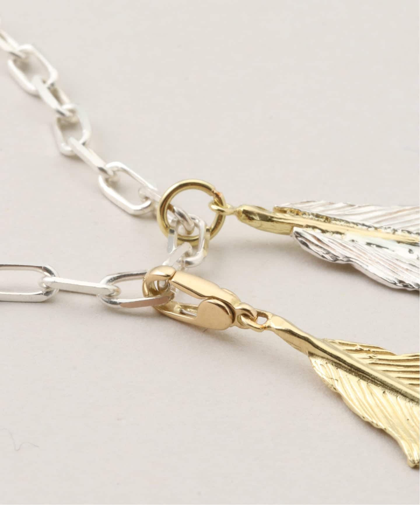 ネックレス 【GIGI/ジジ】42cm feather necklace