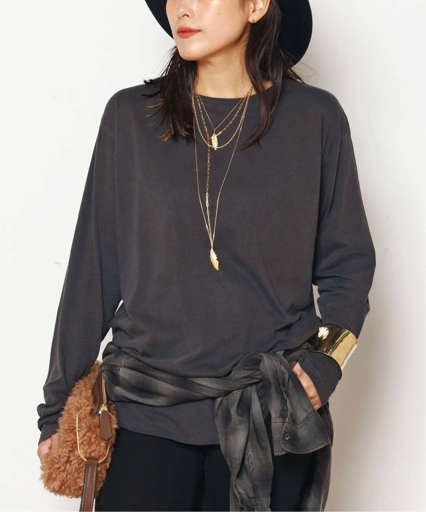 AP STUDIO 【GIGI/ジジ】スクエアケーブルネックレス 予約》【GIGI/ジジ】スクエアケーブルネックレス（ネックレス）｜AP