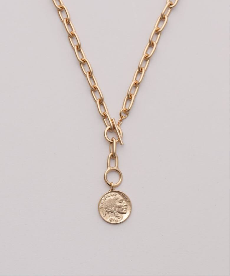 JANIS SAVITT/ジャニス・サビット】lariat coin Necklace（ネックレス 
