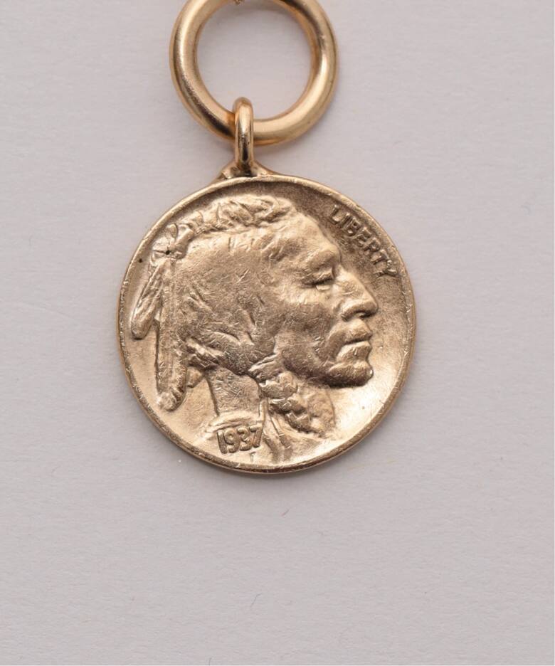 JANIS SAVITT/ジャニス・サビット】lariat coin Necklace（ネックレス 