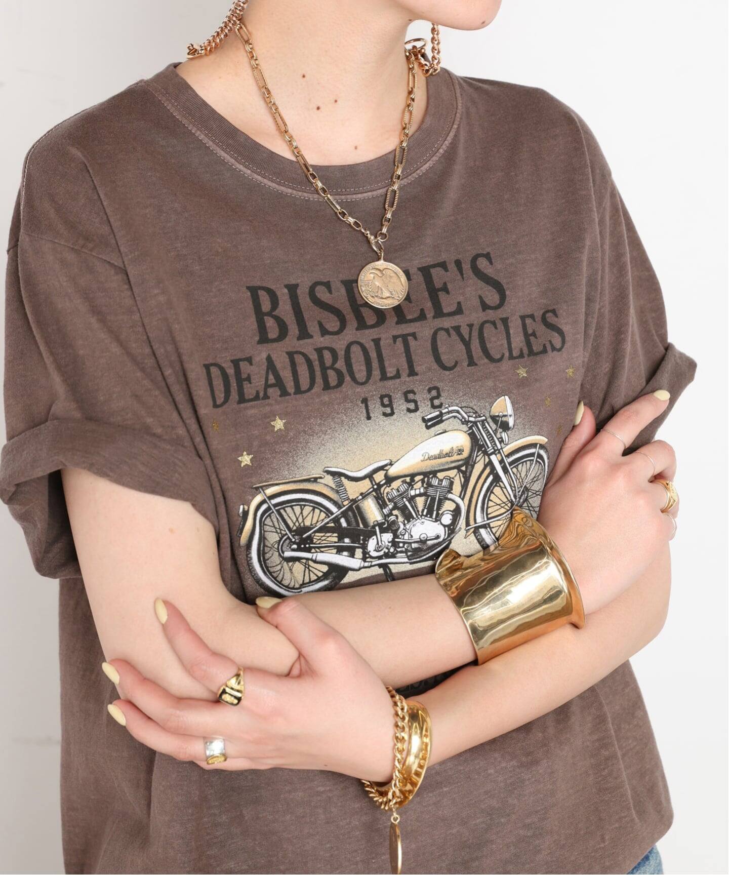 JANIS SAVITT/ジャニス・サビット】Design chain coin Necklace
